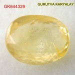Ratti-6.25 (5.66 CT) Yellow Sapphire Good Quality Pukhraj